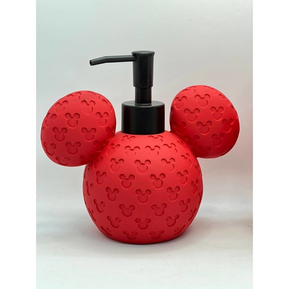 Disney Bath Mickey Mouse Red Soap Dispenser Poshmark